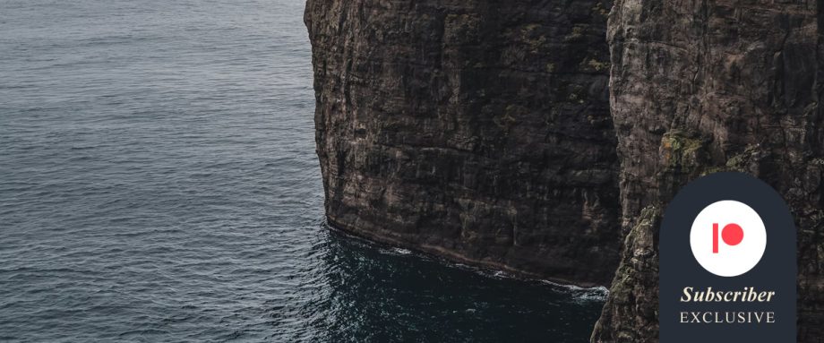 Under Speeton Cliffs by Barry Fentiman Hall
