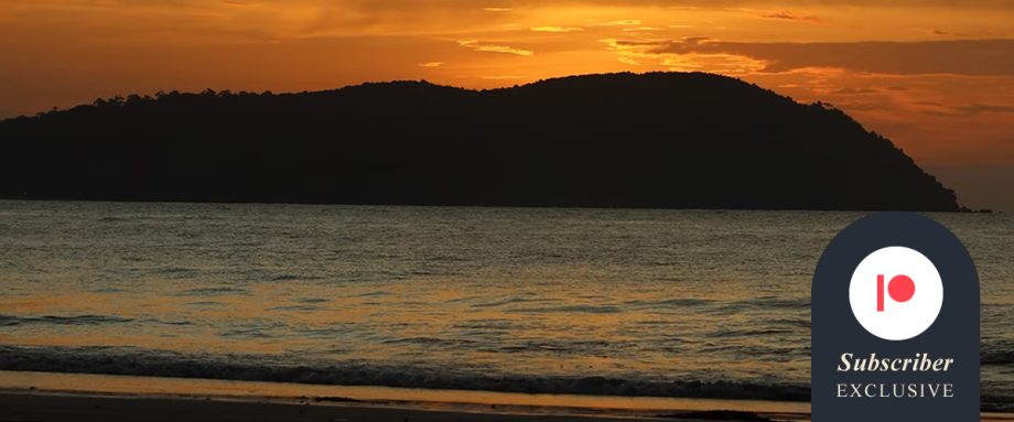 The Beach at Langkawi by Sand Walker