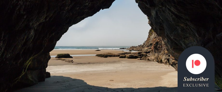 The Sea Cave Man by Oscar Csonka